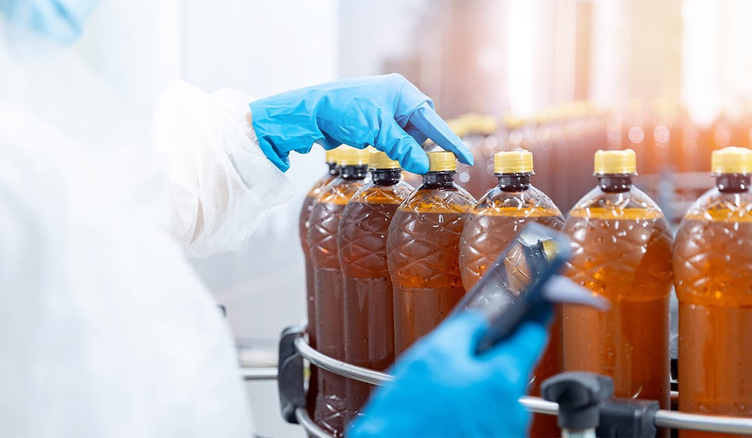 Bottling Beverages for Shipment
