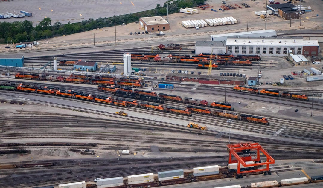 Chicago Rail Yard