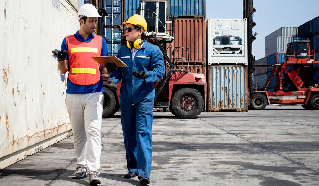 Customs Broker Container Yard