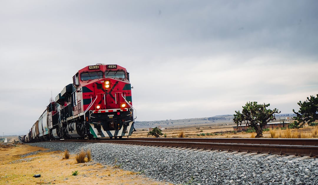 Train in Mexico