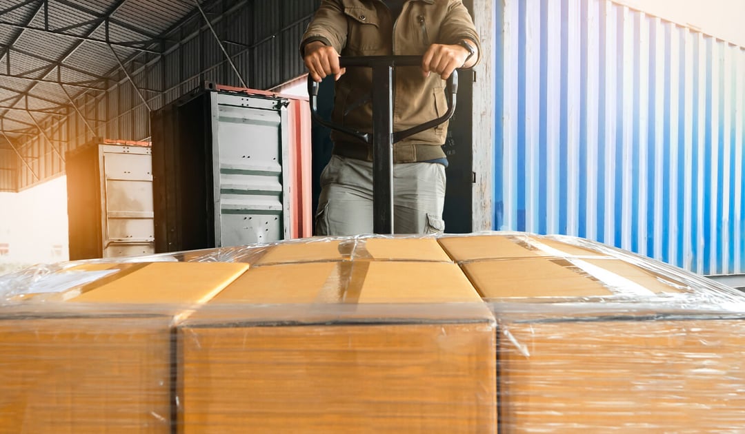 Pallet Jack Container