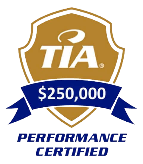 TIA $250,000 Surety Performance Bond