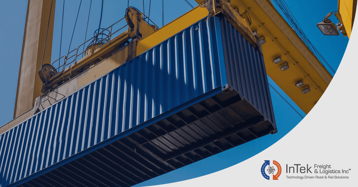 Intermodal Network Map Intek Freight And Logistics